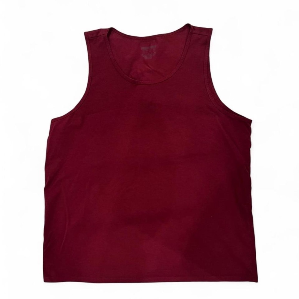 Men's Solid Burgundy Tank Top - Everyday Essential